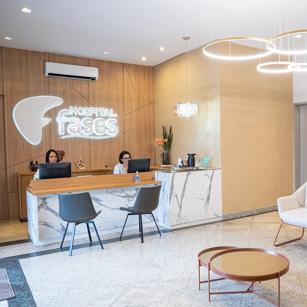Ambiente de atendimento do Hospital Fases